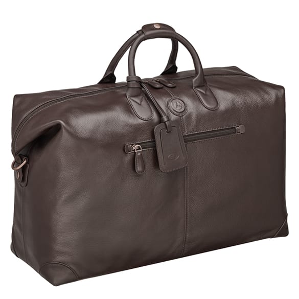 Weekender dunkelbraun Rindleder Original Mercedes-Benz Collection
