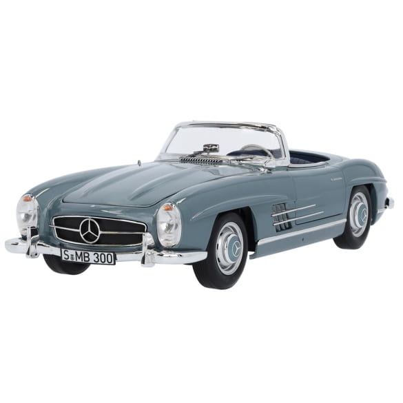 1:18 Modellauto 300 SL Roadster W198 II hellblau Original Mercedes-Benz