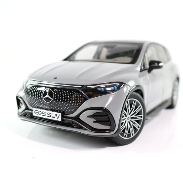 1:18 Modellauto EQS SUV X296 AMG Line alpingrau uni Original Mercedes-Benz
