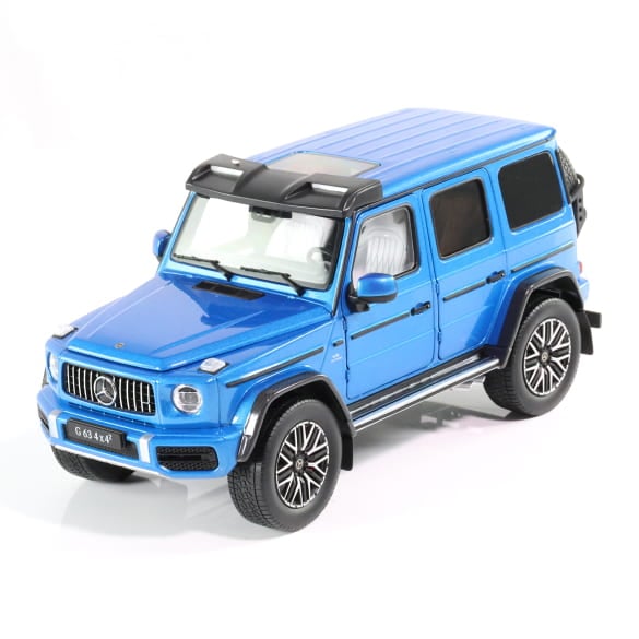 1:18 Modellauto G-Klasse G63 AMG 4x4² manufaktur südseeblau Original Mercedes-AMG