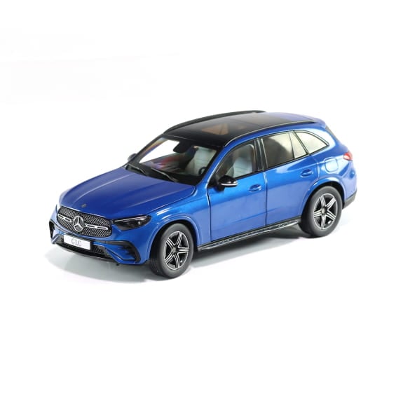 1:18 Modellauto GLC X254 SUV AMG-Line spektralblau Original Mercedes-Benz