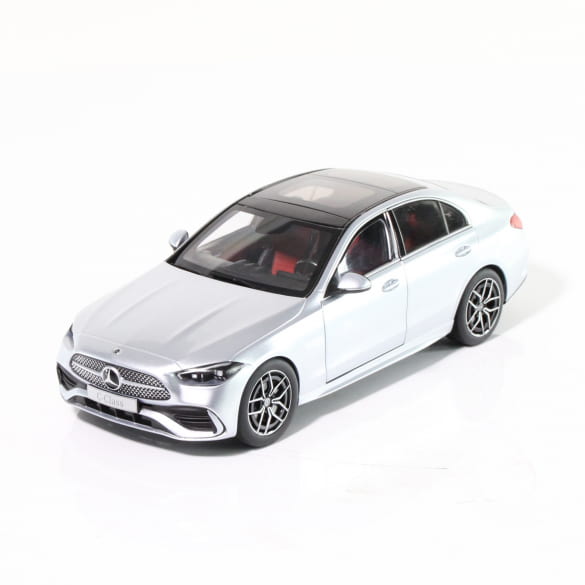 1:18 Modellauto Mercedes-Benz C-Klasse AMG Line W206 hightechsilber