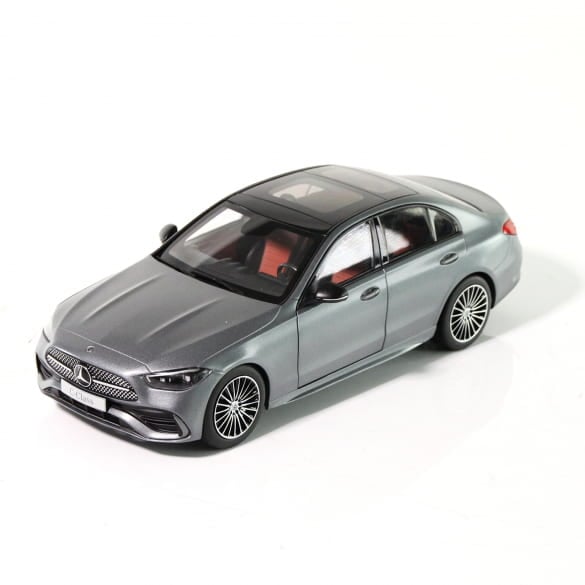 1:18 Modellauto Mercedes-Benz C-Klasse AMG Line W206 designo selenitgrau magno