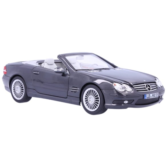 1:18 Modellauto SL 55 AMG R 230 obsidianschwarz | B66040687 1:18 Modellauto SL 55 AMG R 230 obsidianschwarz | B66040687
