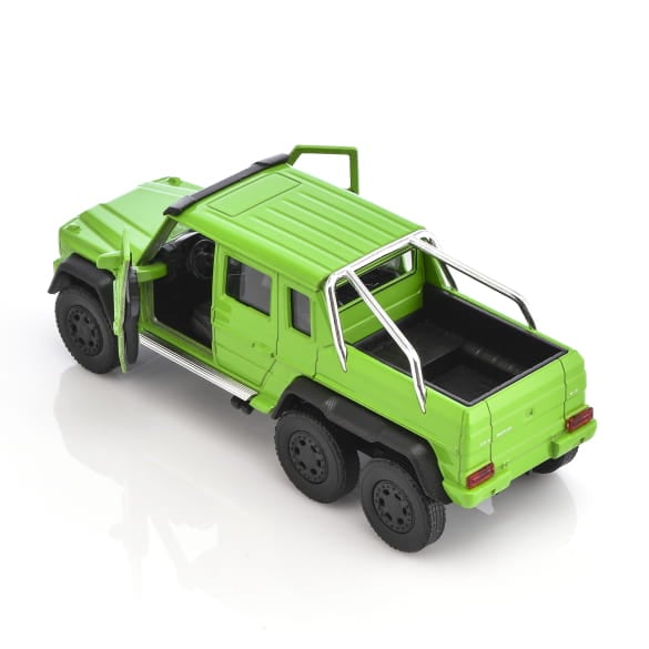 1:38 Pullback Modellauto G-Klasse G63 AMG 6x6 Grün Original Mercedes-AMG | B66057308 1:38 Pullback Modellauto G-Klasse G63 AMG 6x6 Grün Original Mercedes-AMG | B66057308