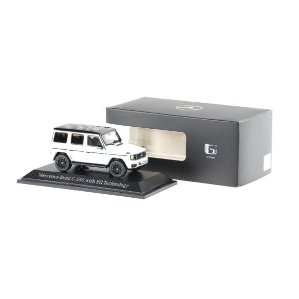 1:43 Modellauto G-Klasse W465 opalithweiß bright EQ Technology Original Mercedes-Benz | B66960661 1:43 Modellauto G-Klasse W465 opalithweiß bright EQ Technology Original Mercedes-Benz | B66960661