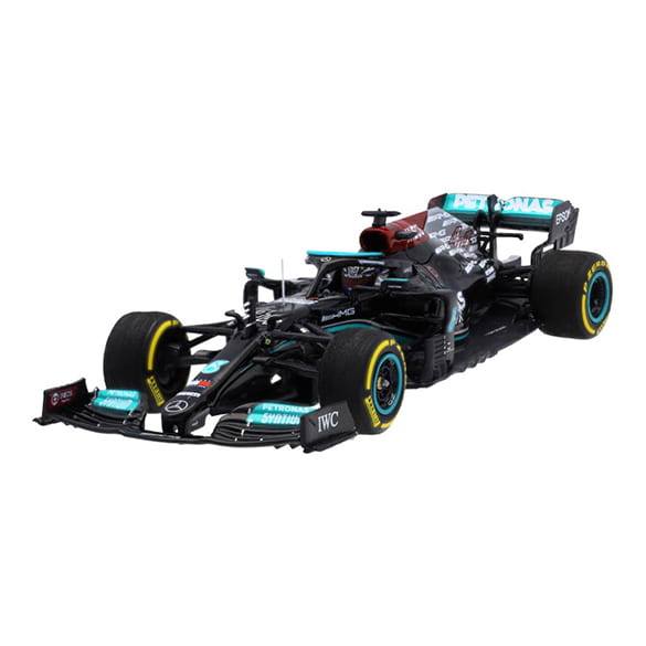 1:43 Modellauto Lewis Hamilton 2021 Mercedes-AMG Petronas Formel 1 Original Mercedes-AMG