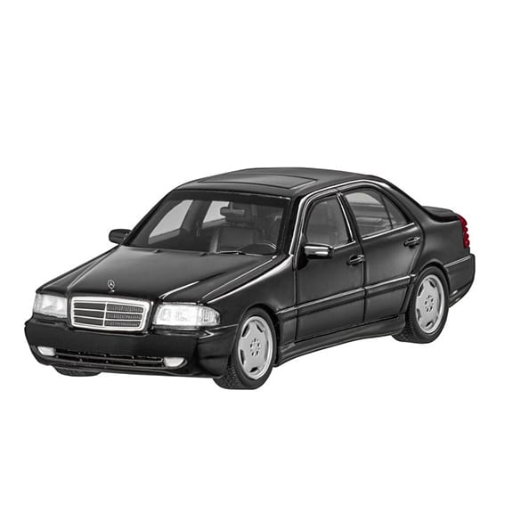 1:43 Modellauto Mercedes-Benz C43 AMG W202 (1997-2000) schwarz
