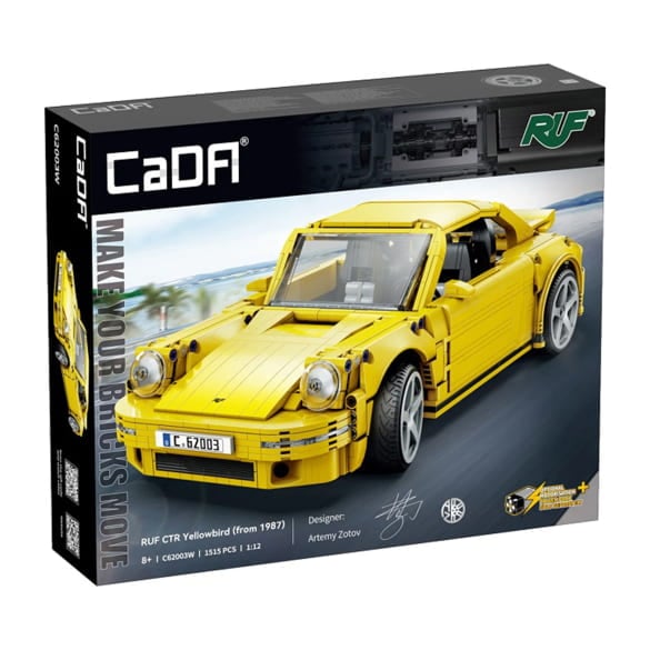 CaDA Master C62003W RUF Porsche CTR Yellowbird 1:12