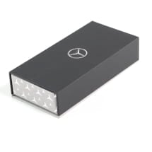 Schlüsselanhänger roségoldfarben schwarz Original Mercedes-Benz | B66959724