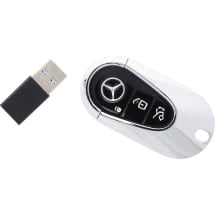 USB Stick Schlüssel Schlüsselanhänger Schwarz Chrom 64 GB | B66959672