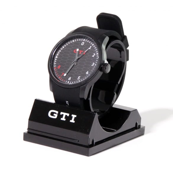 GTI Armbanduhr Schwarz/Rot Original Volkswagen Kollektion