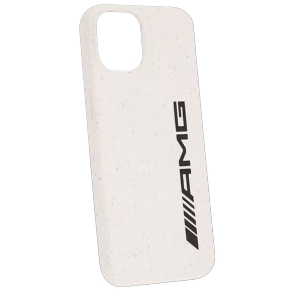 AMG Hülle für iPhone® 14 weiß Polyester Original Mercedes-AMG | B66959749 AMG Hülle für iPhone® 14 weiß Polyester Original Mercedes-AMG | B66959749