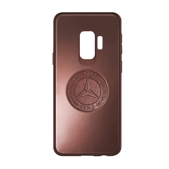 Handyhulle Samsung Galaxy S9 Braun Mercedes Benz