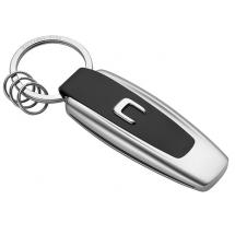 Schlüsselanhänger Typo C-Klasse silber/schwarz Mercedes-Benz Collection | B66958416