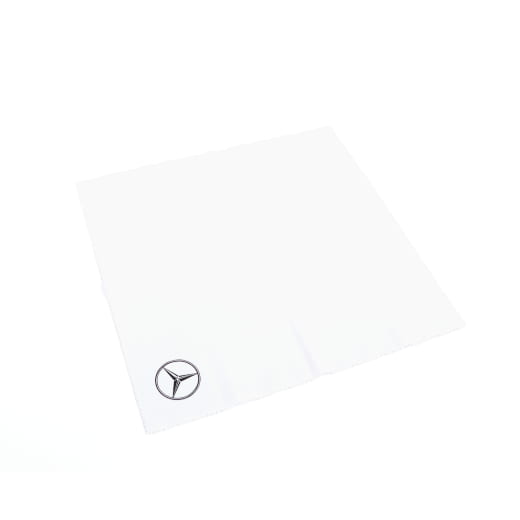 Panno premium in microfibra per alta brillantezza per laccatura piano 30 x 30 cm originale Mercedes-Benz bianco | A0009865000 64