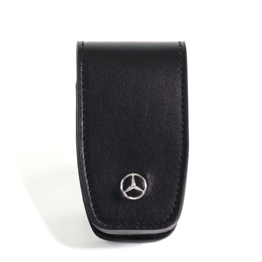 Custodia portachiavi Generation 6 in pelle bovina nera Mercedes-Benz Collection | B66958408