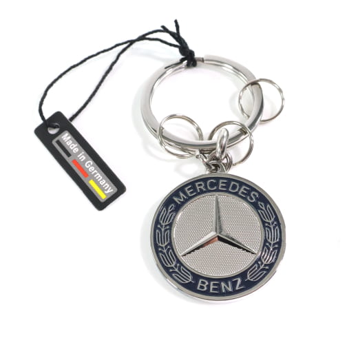 Portachiavi Stuttgart argento acciaio inossidabile Original Mercedes-Benz | B66041524