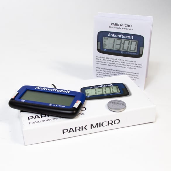 Park Micro 2.0 Electronic Parking Disc blue NEEDIT