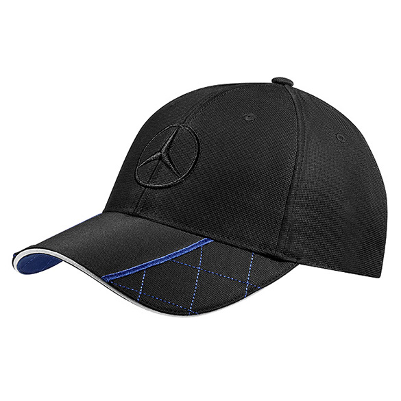 Cap young men black with highlight in blue Genuine MercedesBenz Collection