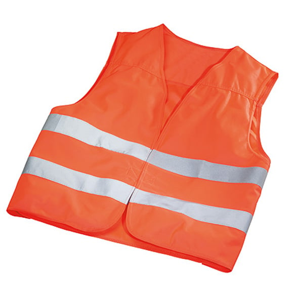 Fluorescent jacket orange genuine Mercedes-Benz