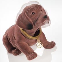 Nodding Dog gold colored neckband with star Genuine Mercedes-Benz Collection | B66041451