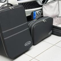 Suitcase-set black 4 pieces AMG GT C190 Genuine Roadsterbag | Roadsterbag-27