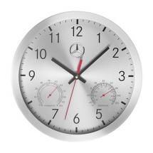 Wall clock with thermometer & hygrometer quartz genuine Mercedes-Benz B67870476 | B67870476