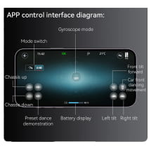 CaDA Master C64011W BYD YangWang U9 Supercar 1:8 R/C | Cada-C64011W