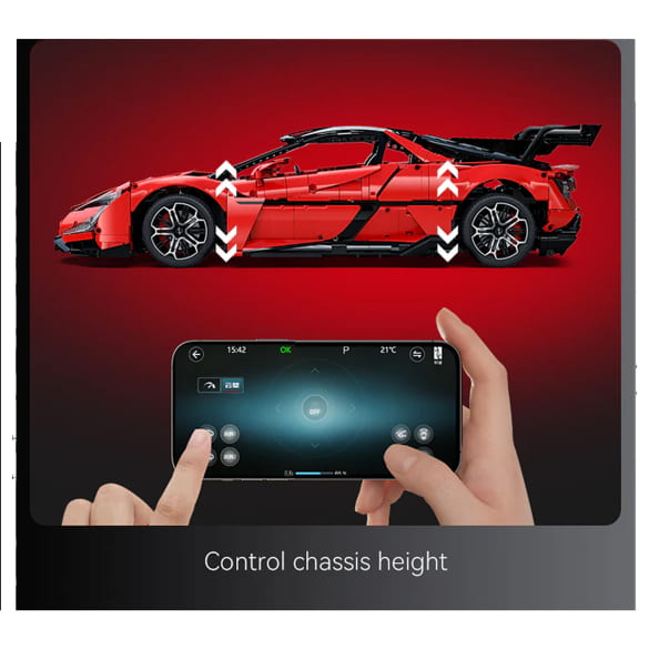 CaDA Master C64011W BYD YangWang U9 Supercar 1:8 R/C | Cada-C64011W