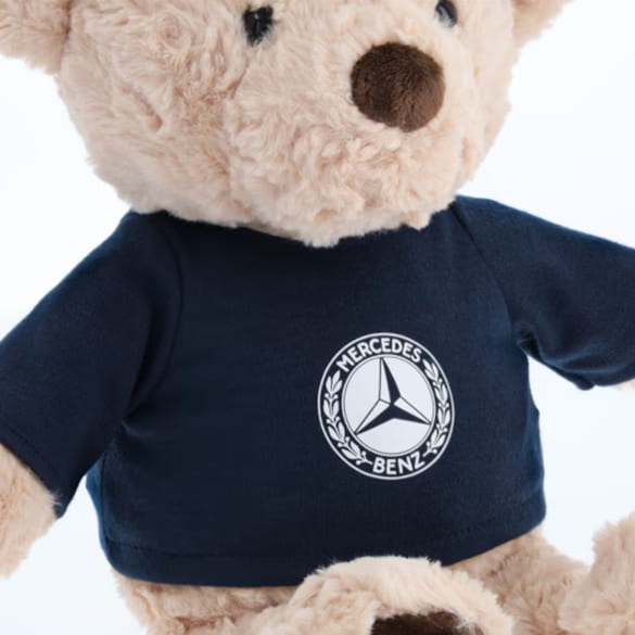 Plush Bear Cuddly Bear Beige with Shirt Genuine Mercedes-Benz | B66041795