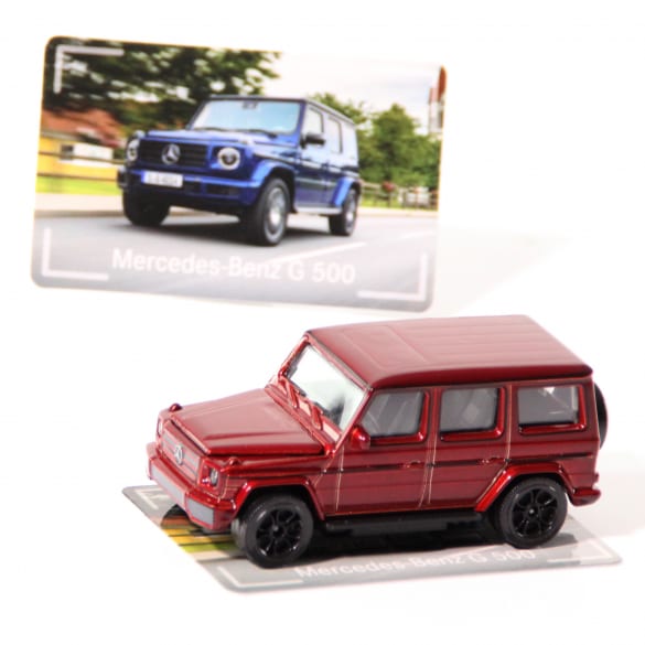 Toy car G-Class W463A hyacinth red genuine Mercedes-Benz