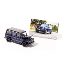 toy car Mercedes-Benz G-Class W463 blue genuine | B66965012