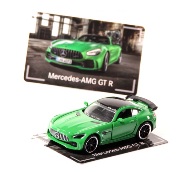 Toy Car Mercedes Amg Gt R C190 Green Genuine