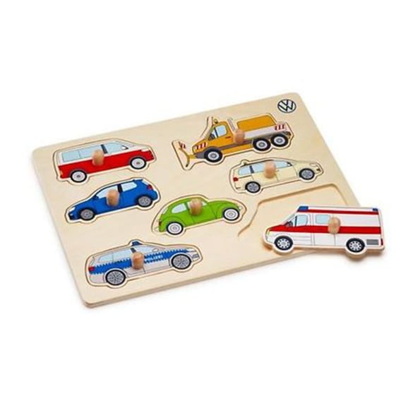 VW Wooden Lift Out Puzzle Genuine Volkswagen Collection