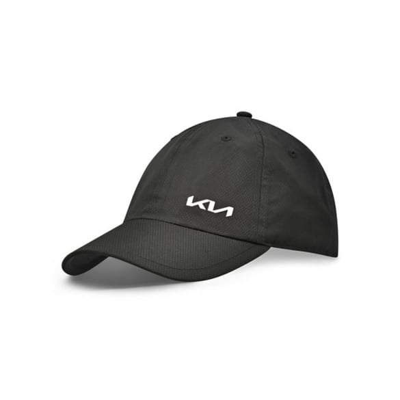 6-Panels-Basecap black with KIA logo Genuine KIA