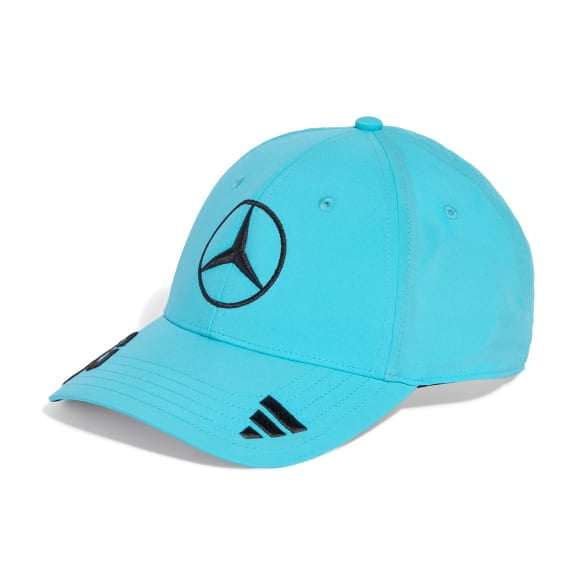 Cap Mercedes-AMG F1 George Russell light blue adidas