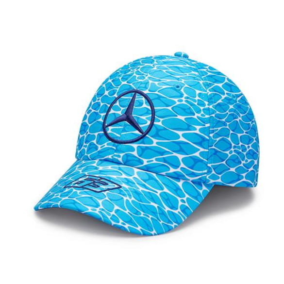 Cap Special Edition George Russell NO DIVING light blue Mercedes-AMG F1