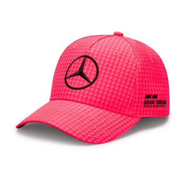 Cap Special Edition Lewis Hamilton neon pink Mercedes-AMG F1