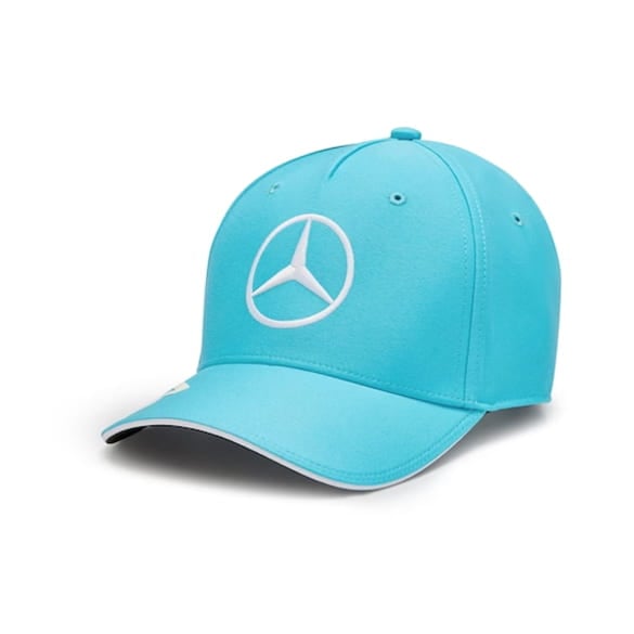 George Russell cap turquoise Genuine Mercedes-AMG Petronas F1