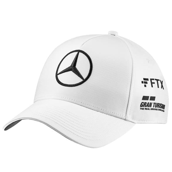 Lewis Hamilton Cap white F1 Petronas 2022 Genuine Mercedes-Benz