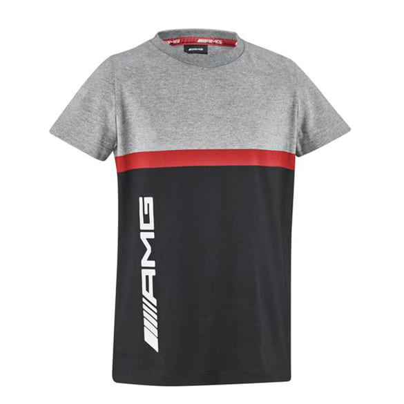 AMGT-Shirt kids grey / black genuine Mercedes-AMG Collection