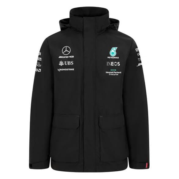 AMG Petronas rain jacket men Genuine Mercedes-Motorsports Collection