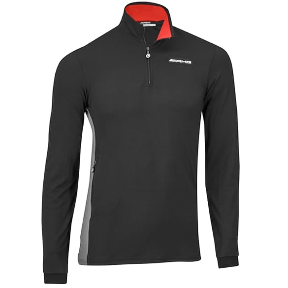 Functional shirt men black genuine Mercedes-AMG | B6695916