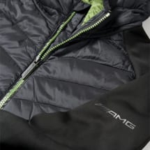 Hybrid jacket men black/green genuine Mercedes-AMG | AMG-Hybridjacke-B669587