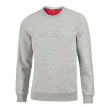 Sweatshirt men's gray melange genuine Mercedes-AMG | B6695893