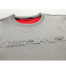 Sweatshirt men's gray melange genuine Mercedes-AMG | B6695893