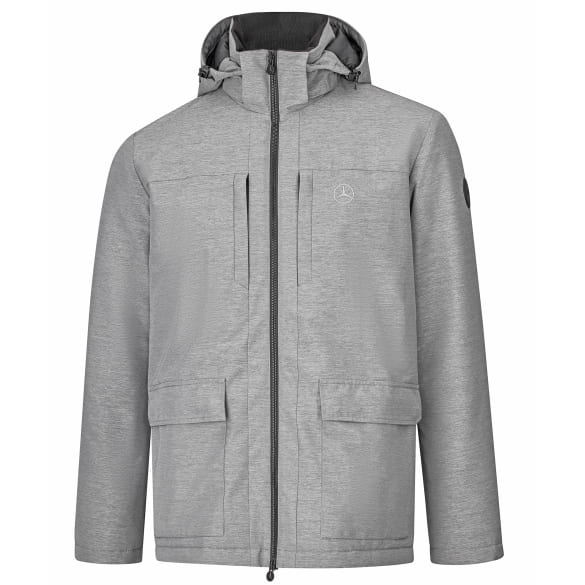 Mens G-Class jacket titanium grey melange Modern Fit Genuine Mercedes-Benz