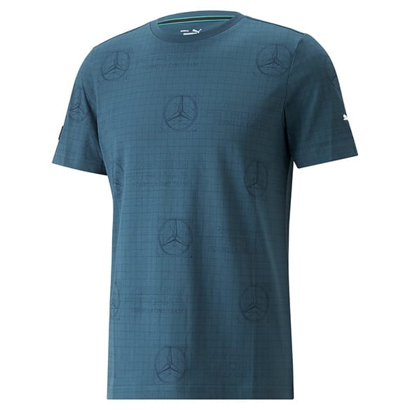 Petronas AMG T-Shirt Men's blue Genuine Mercedes-Benz Collection