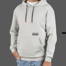 Unisex Hoodie grey Genuine smart x BRABUS | 10022097/-101